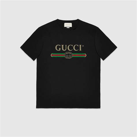 how does gucci tee shirt fit|Gucci t shirt online shop.